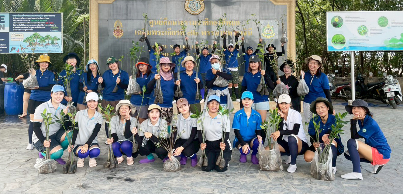 NISSEI Group ร่วมพิทักษ์ อนุรักษ์ป่าชายเลน